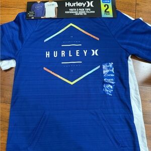 Hurley Graphic Blue Short Sleeve Tee